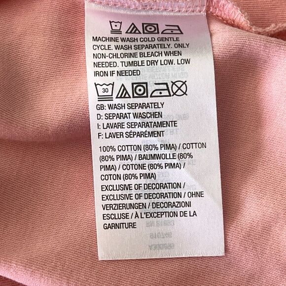 Issac Mizrahi Live T Shirt Womens Sz X-Large Tee Tunic Top Pink Casual Basic - Picture 7 of 9